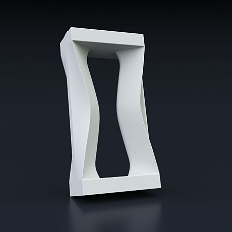 Декоративный 3D блок 004