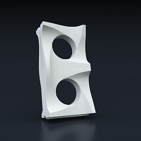 Декоративный 3D блок 005